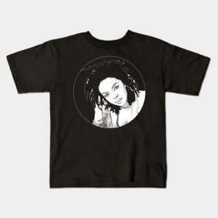 Lauryn Hill pop art Kids T-Shirt